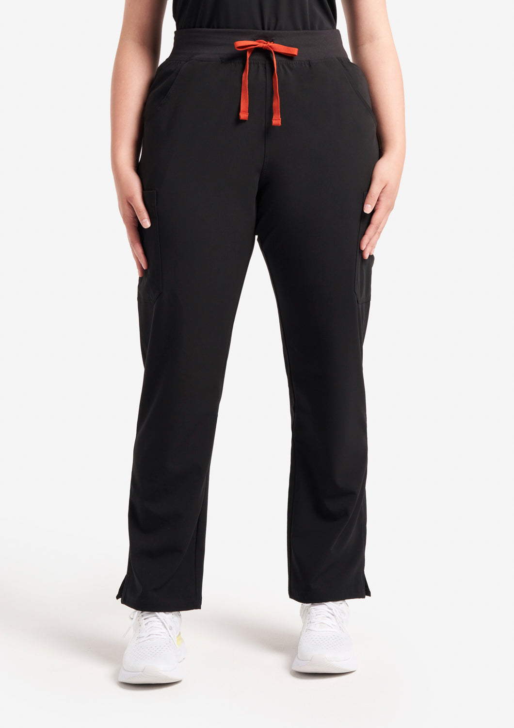 LAGO Scrubs - Women's Black Paulina - 5-Pocket Scrub Pants
