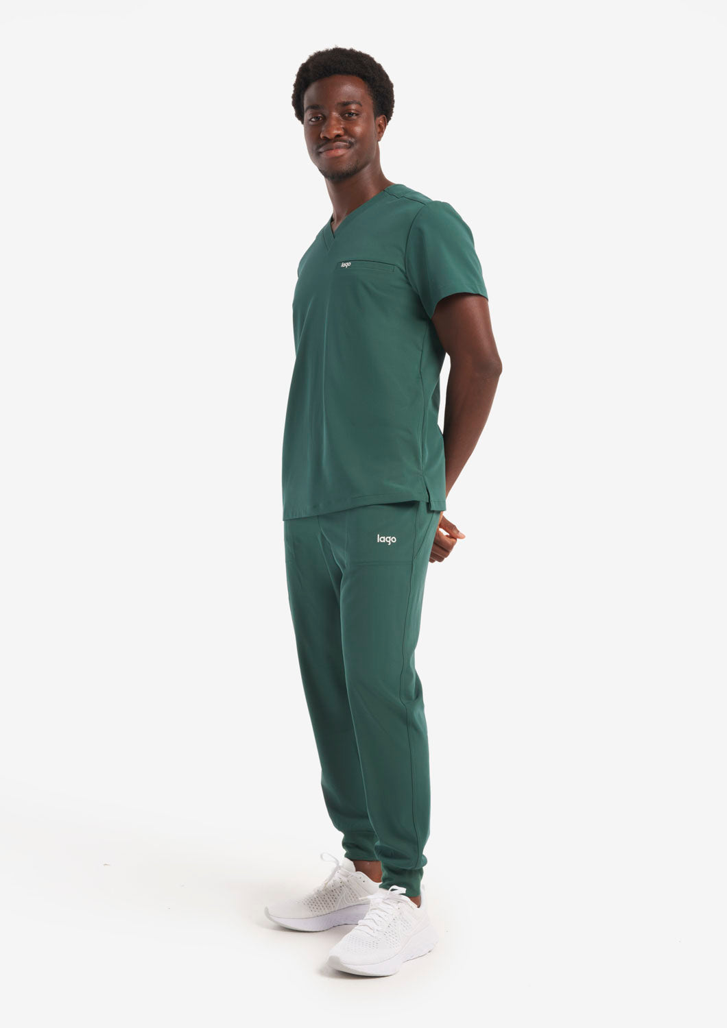 Hunter green jogger discount set