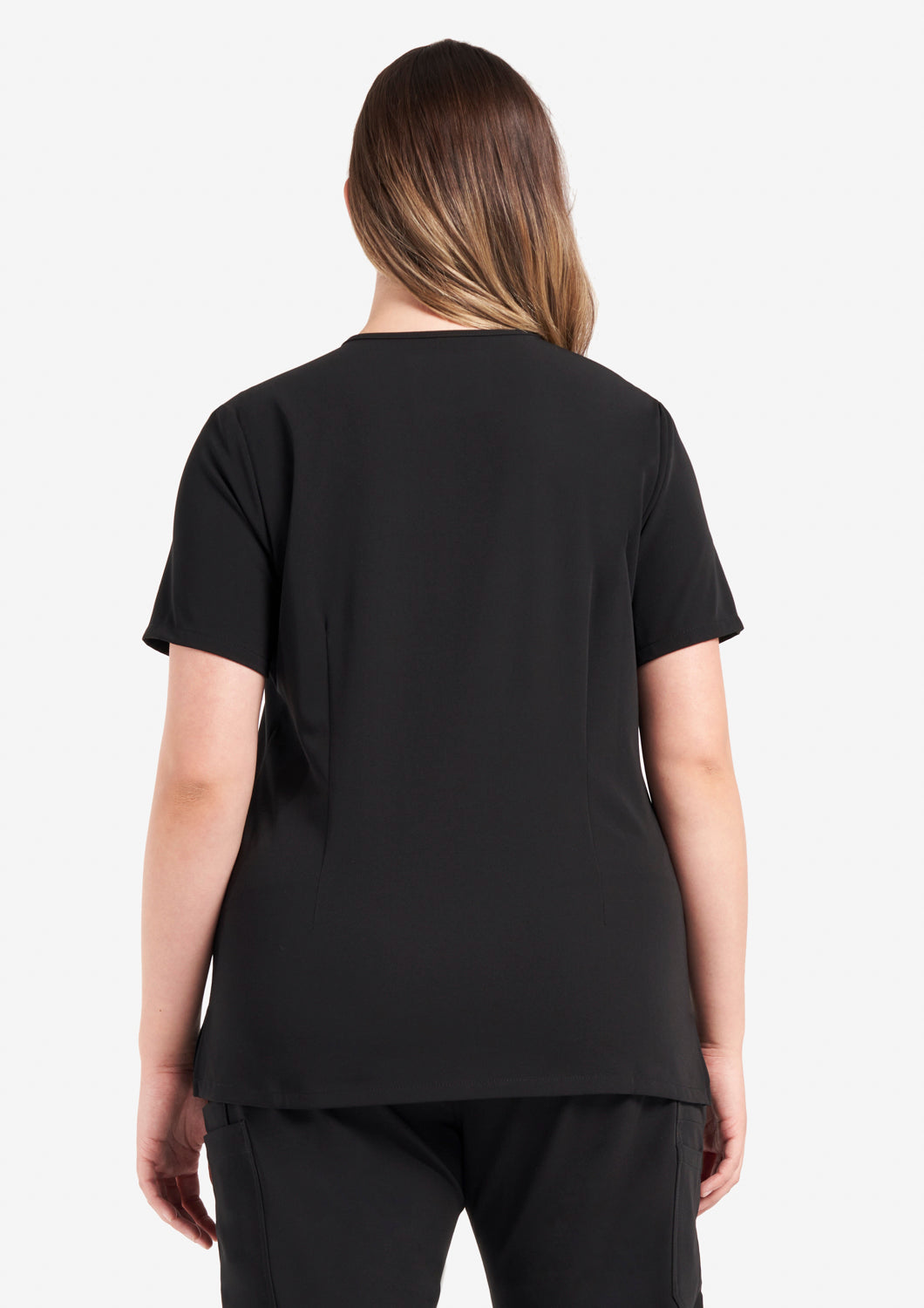 Women's Slim Catarina One-Pocket Scrub Top™ - Black · FIGS