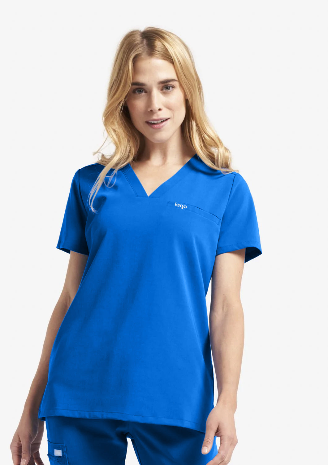 Gold Coast University Hospital - Midwife (4 Pocket Scrub Top and Cargo Pants  in Teal incl Logos)